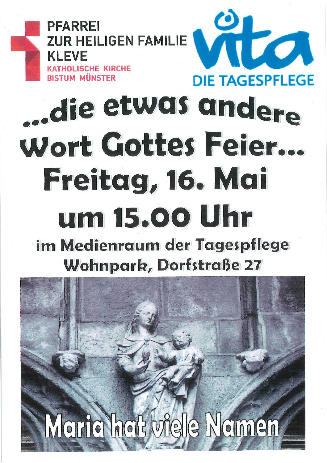 Wort-Gottes-Feier in der Lebenshilfe