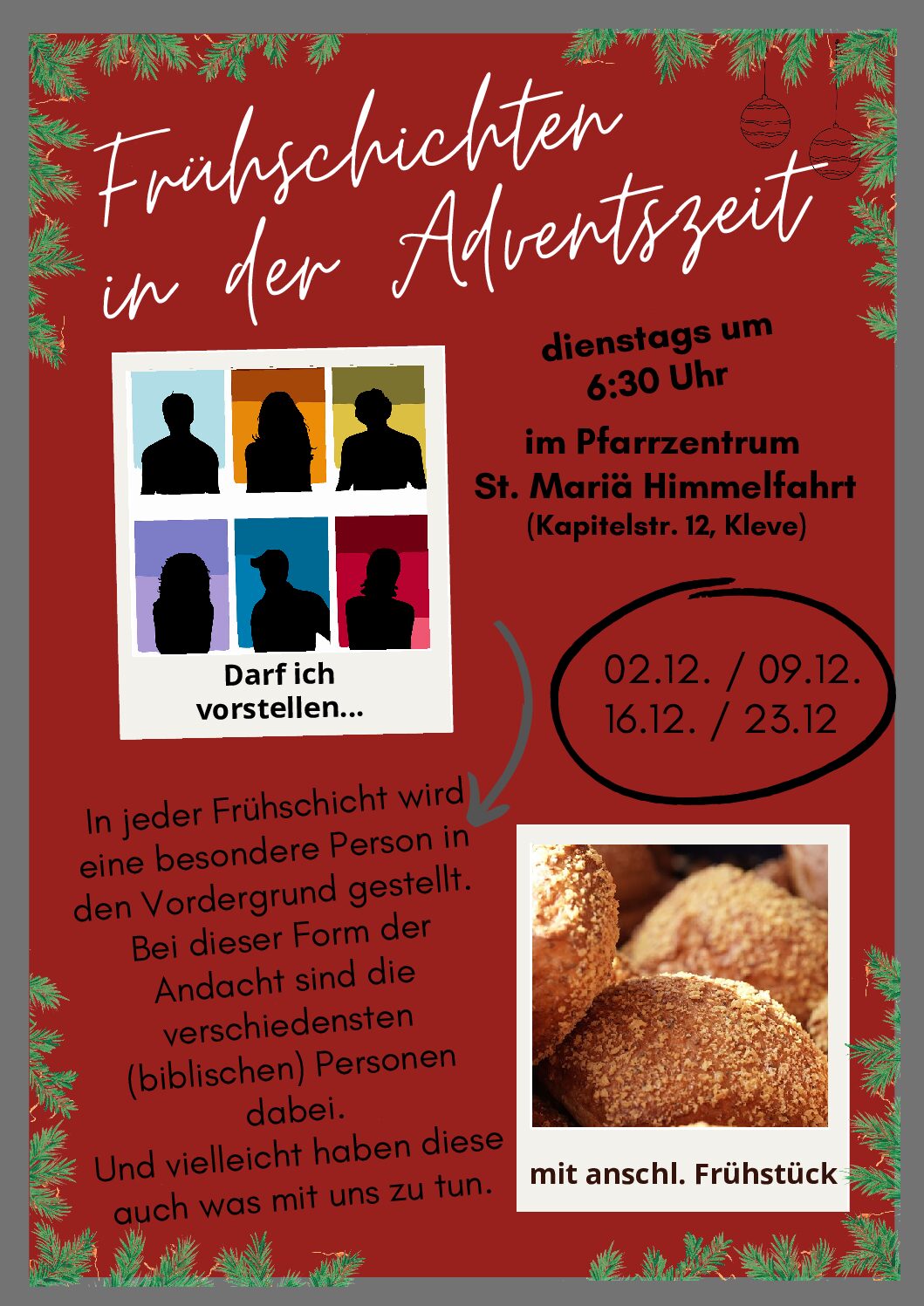 St. Mariä Himmelfahrt: Frühschichten in der Adventzeit: Ein spiritueller Start in den Tag