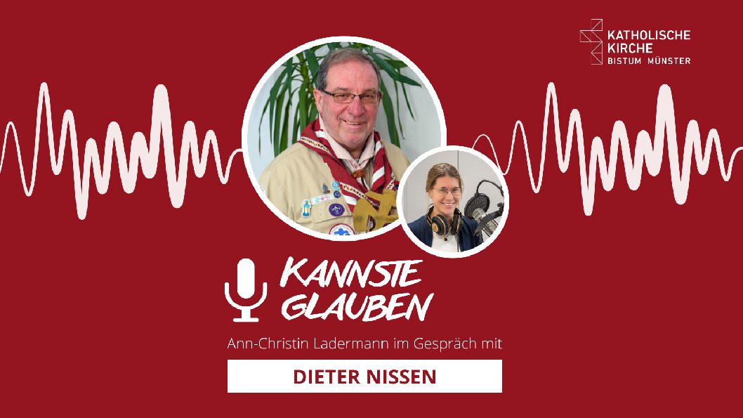 Pfadfinder Dieter Nissen zu Gast bei ‚Kannste glauben‘