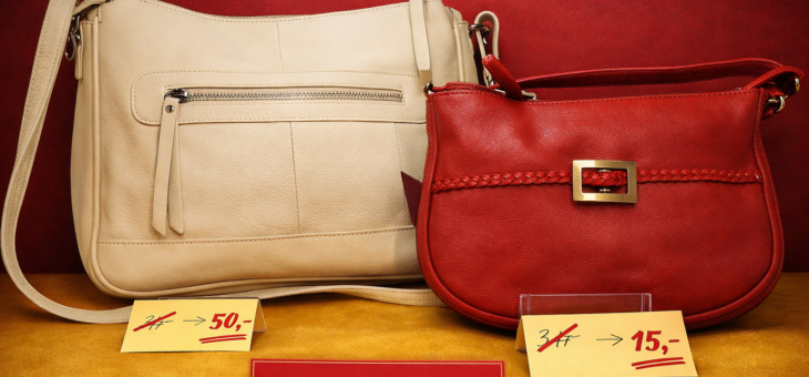 Rabatt-Aktion auf alle Ledertaschen