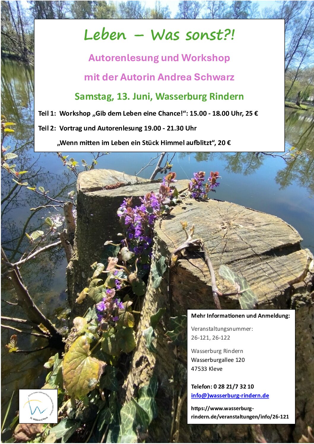 Leben – Was sonst?! Workshop und Autorenlesung