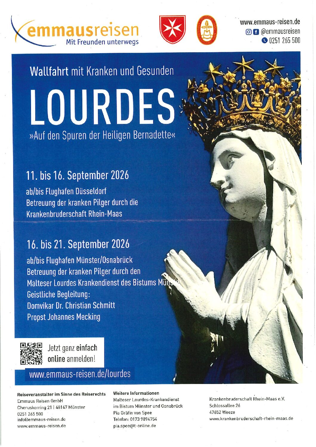 Lourdes – Auf den Spuren der Heiligen Bernadette