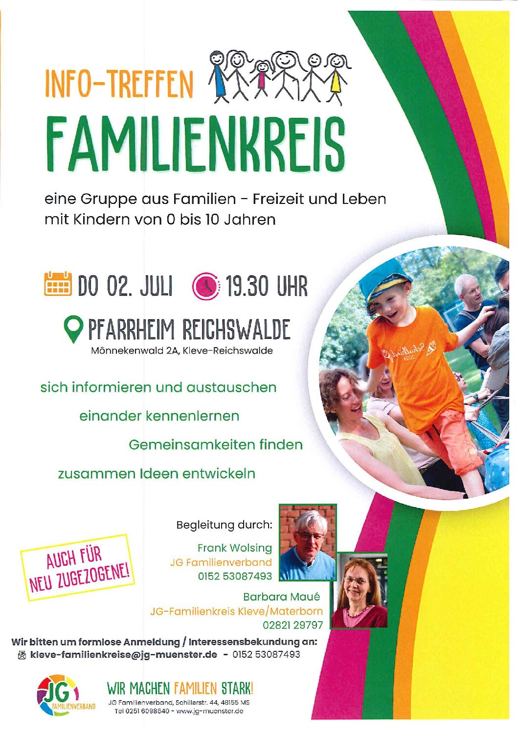 Info-Treffen für junge Familien