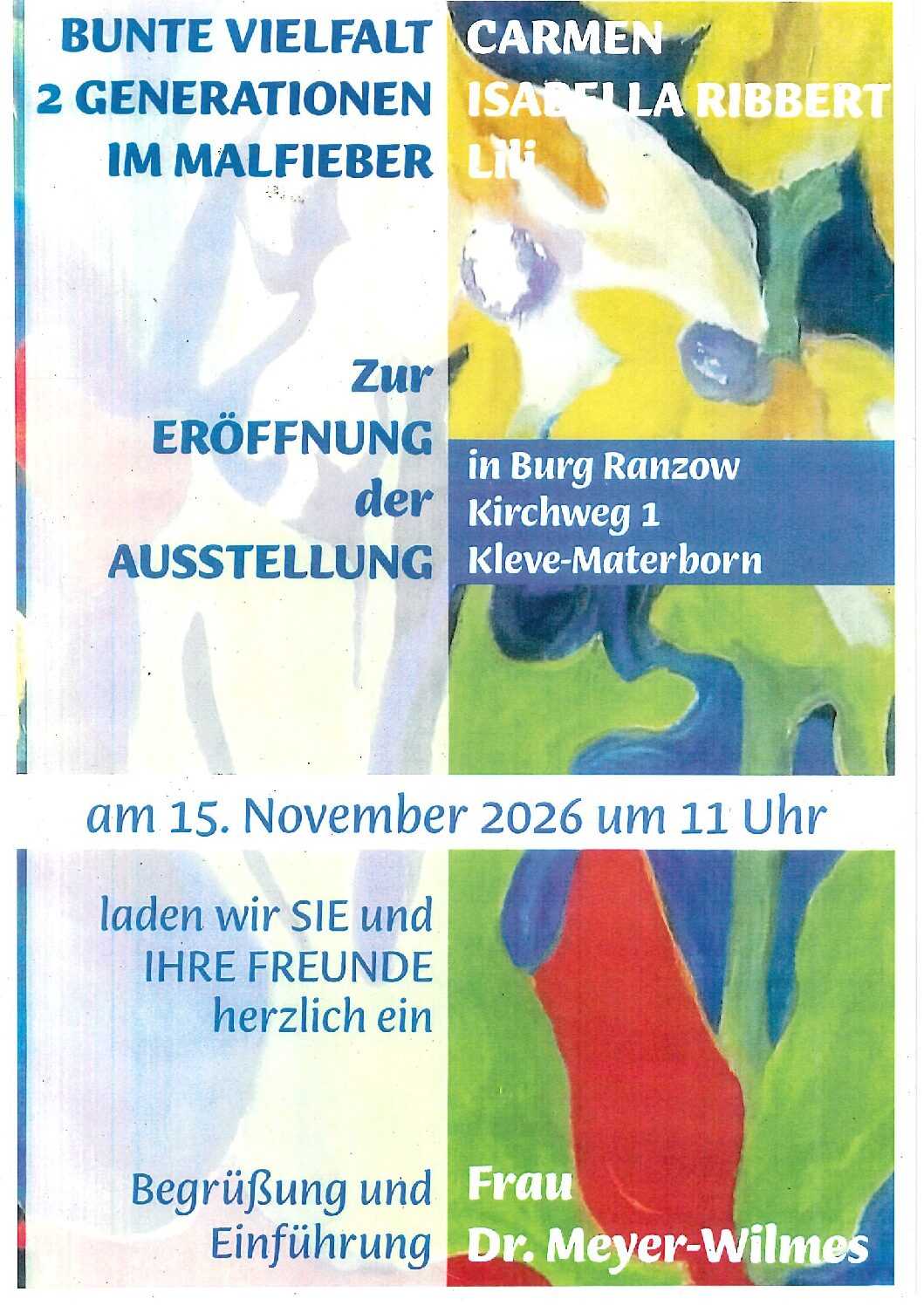 Ausstellung in Burg Ranzow